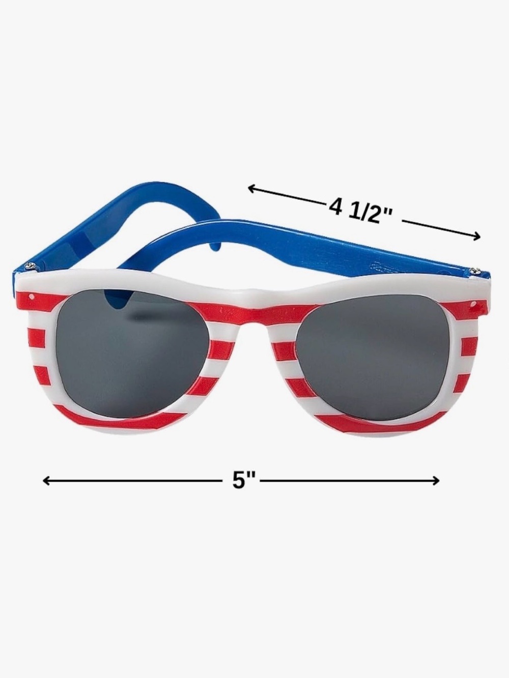 Fun Express Party Sunglasses Patriotic American Flag Design 5 Pack - USA